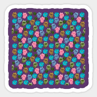 Floral botanical pattern Sticker